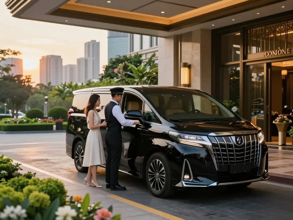 Đặt chuyến đi sang trọng với thuê xe Alphard tại hồ chí Minh mang đến sự thoải mái và thanh lịch.
