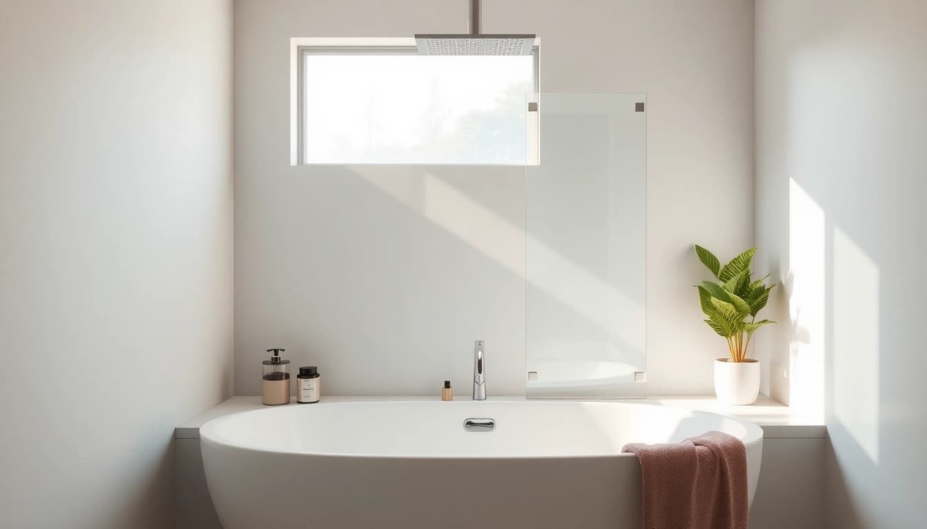 Améliorez votre salle de bains avec la paroi de douche sirhona moderne et élégante.