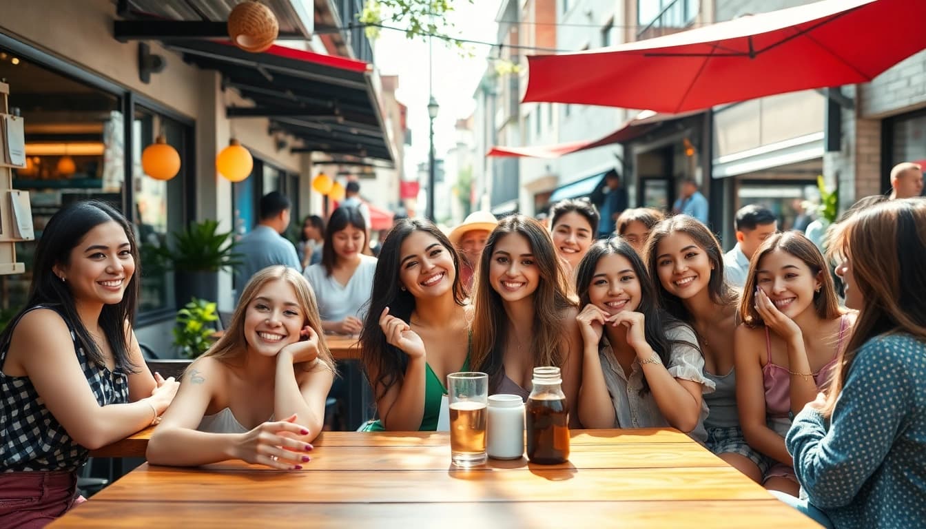 onlyfans models in my area enjoying a lively community scene