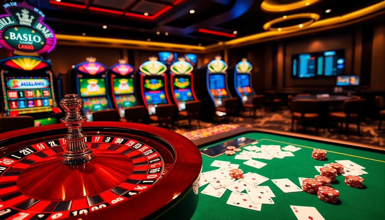 Découvrez des jeux palpitants au casino en ligne avec des actions vibrantes à la roulette et au poker.