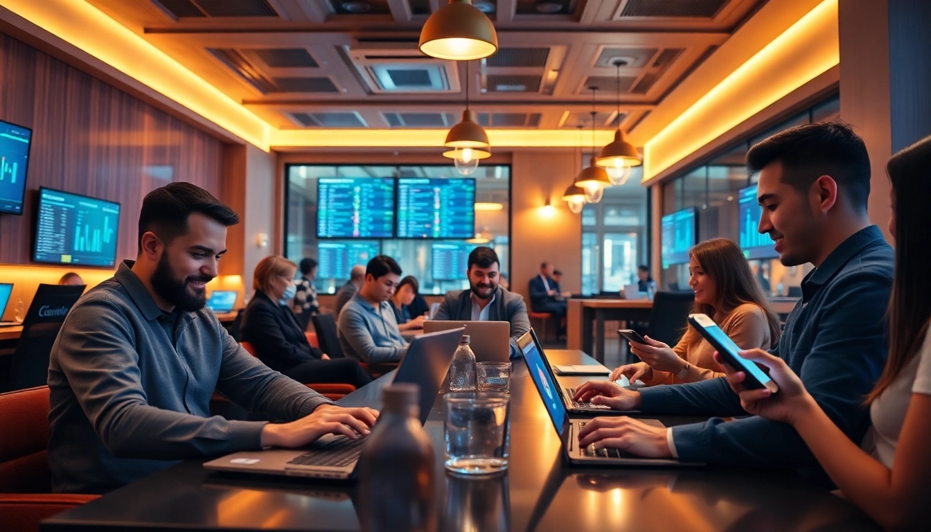 Safe and engaging betting environment showcasing trust and innovation with 슈어맨.