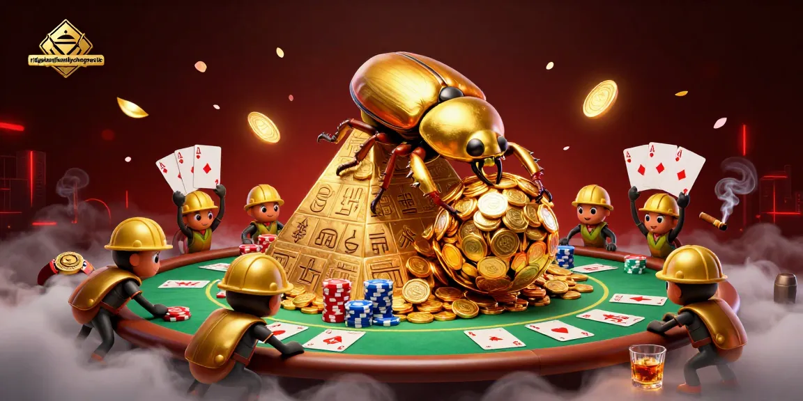 Permainan slot menarik di ridgelandfamilychiropractic dengan simbol kasino dan koin emas.