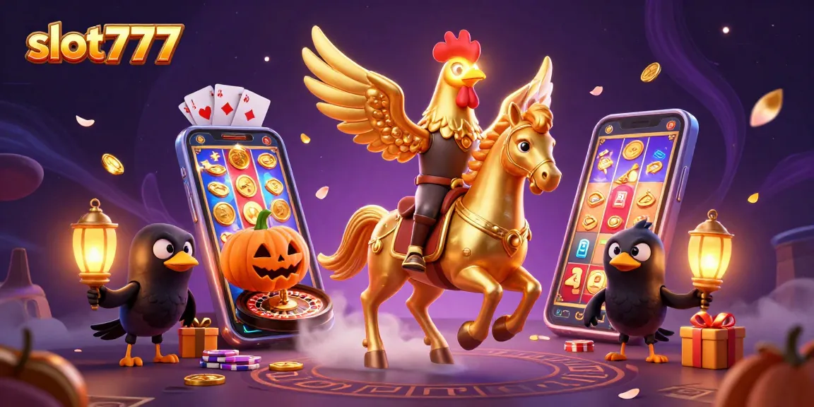 Slot777 menampilkan permainan slot sukses dengan karakter kaya dan simbol keberuntungan.