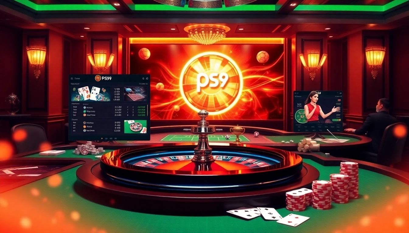 Experience the excitement of trang chủ PS99 with engaging casino gameplay and betting action.