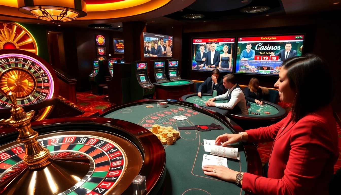 Découvrez l'excitation du casino en ligne avec des tables vibrantes et un gameplay captivant.