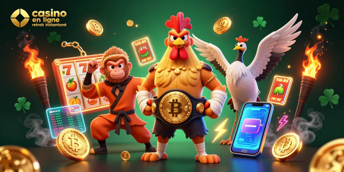 Gagnez à votre jeu favori avec casino en ligne retrait instantané et personnages animés dynamiques.