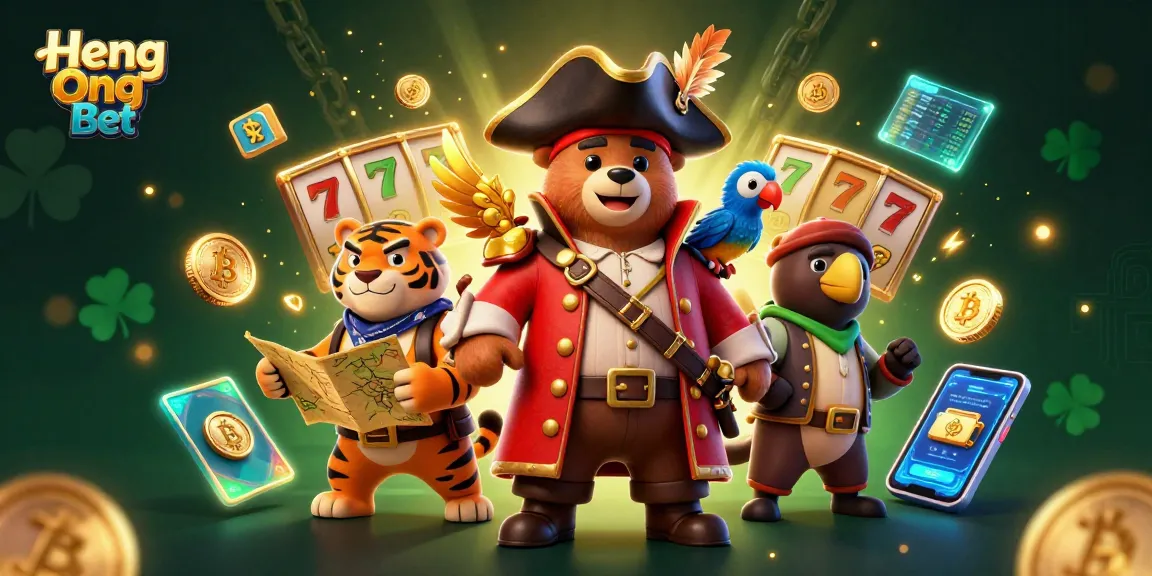 Experience exciting gameplay at Heng Ong Bet with slots, jackpots, and vibrant casino scenes.