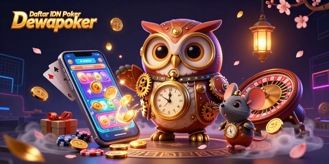 Engage with Daftar IDN Poker Dewapoker, where thrilling casino elements meet a fantastical steampunk adventure.