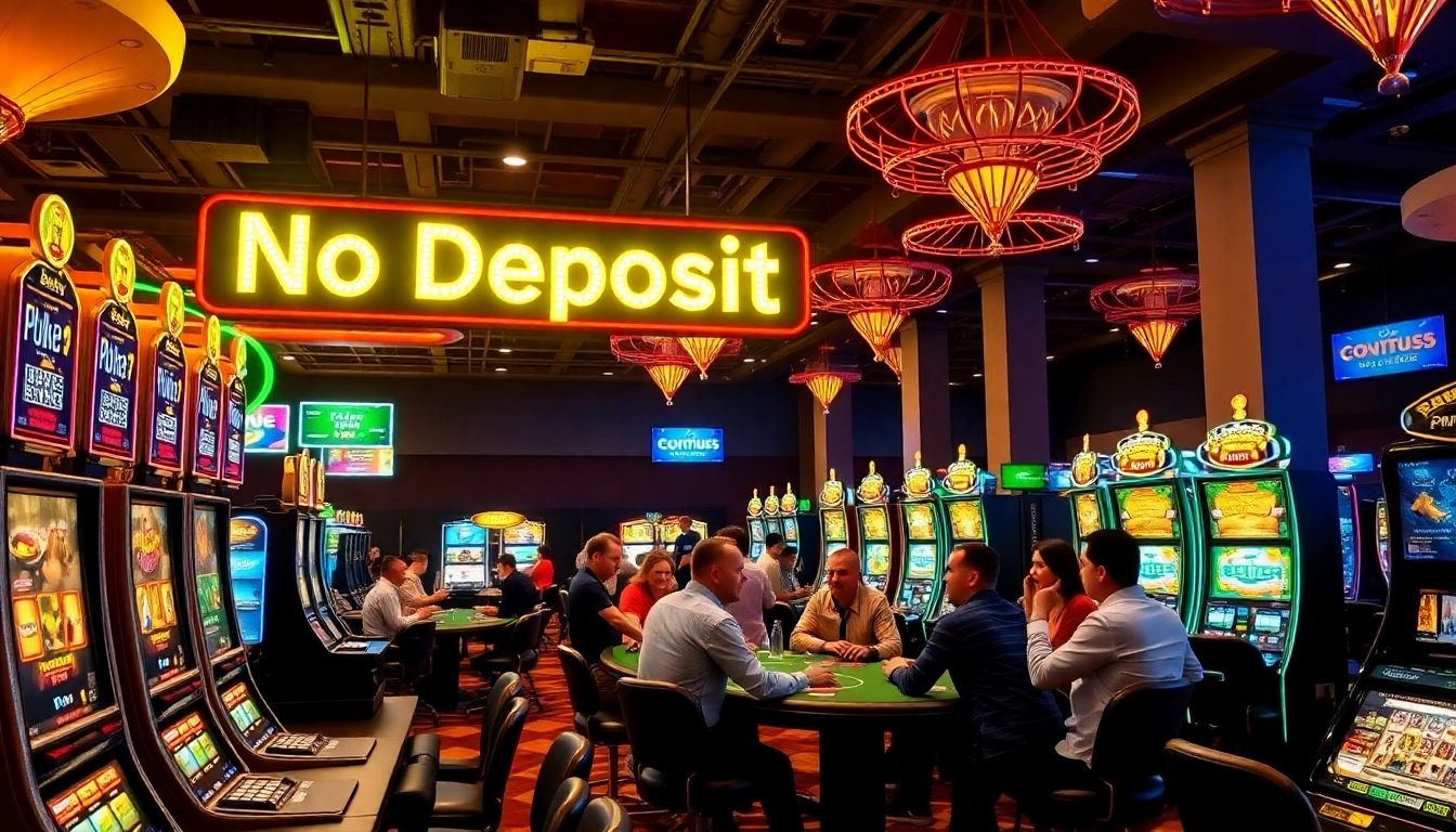 Neue casino bonus ohne einzahlung gilt für spannende Casino-Spiele in einer lebhaften Umgebung.