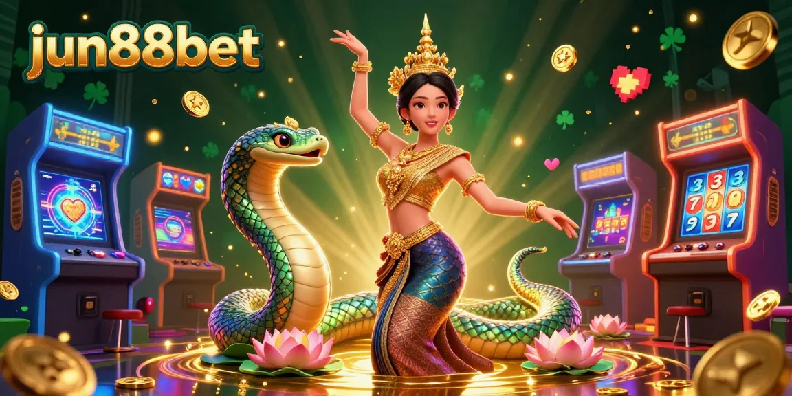 Engage in thrilling gaming experiences with jun88bet featuring vibrant characters and casino elements.