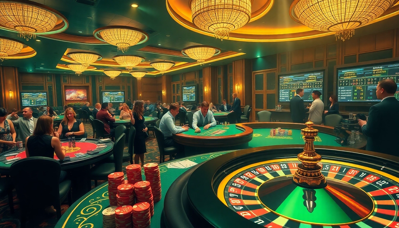 Experience thrilling gameplay at mk8th.net with vibrant casino scenes and engaging players.