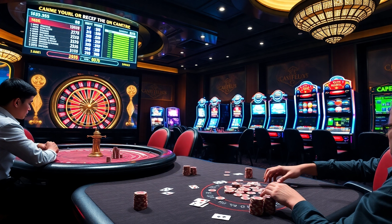Players engage in an exhilarating game of poker in a luxurious casino environment at https://rr88co.net/.