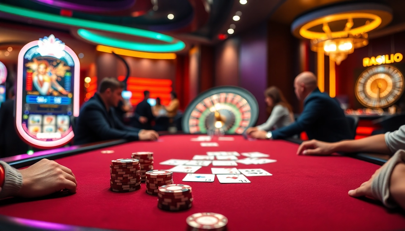 Poker players engaging around a high-stakes table emphasizes the hidden wiki's insights into exciting gambling strategies.