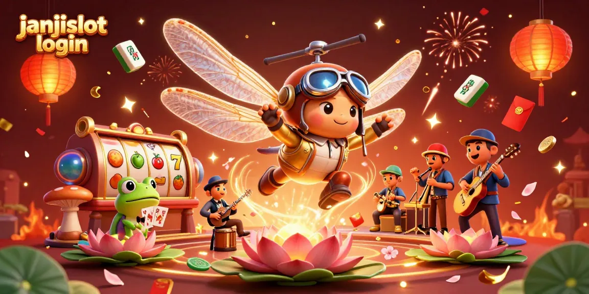 Experience exciting gameplay with JANJISLOT login at the vibrant lily pad casino.