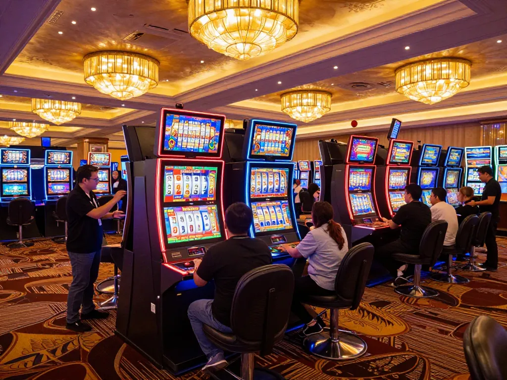 Experience thrilling gameplay at nhà cái fly88 with exciting slot machines and vibrant atmosphere