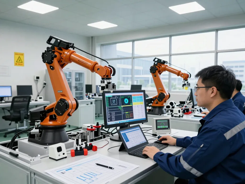 Siemens engineer using advanced technology to monitor industrial automation systems.