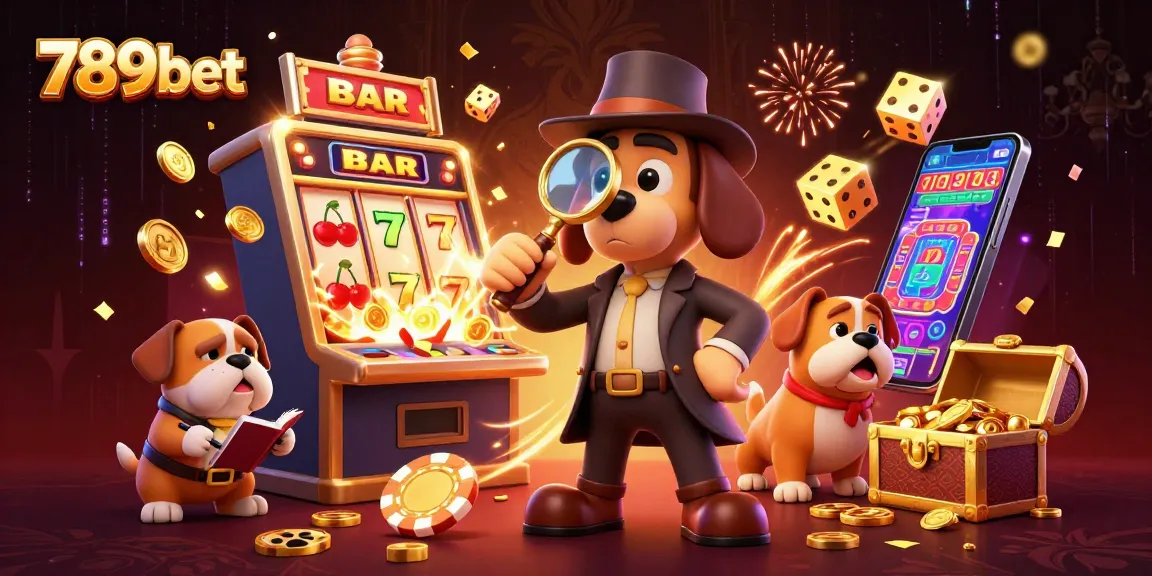 Join the adventure with 789bet as characters investigate poker chip clues amidst a jackpot explosion.