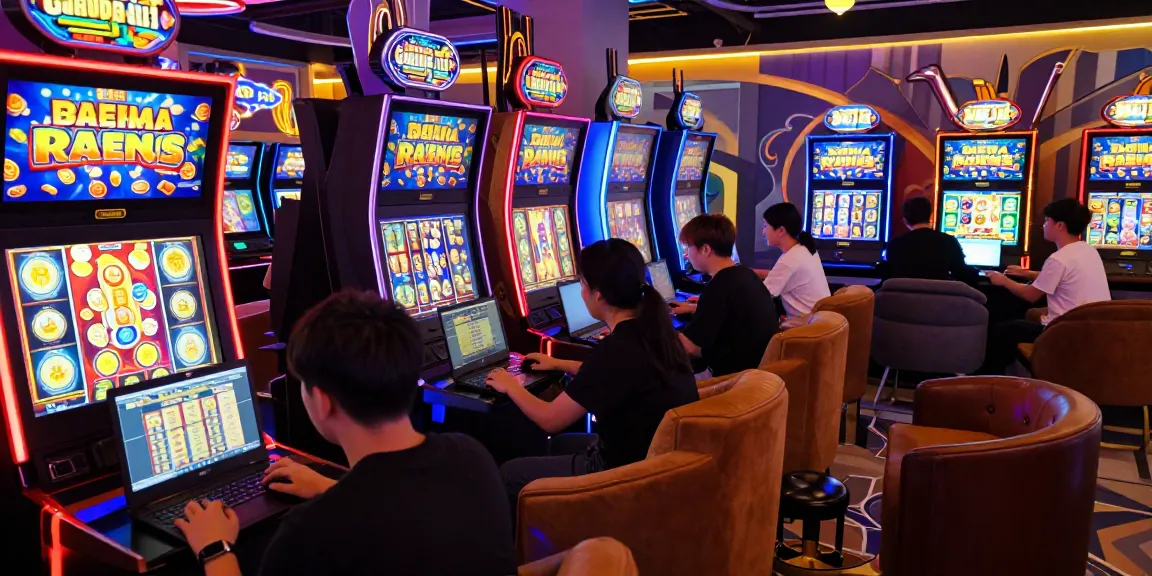 Garuda303 online gaming players enjoying vibrant slots and jackpots