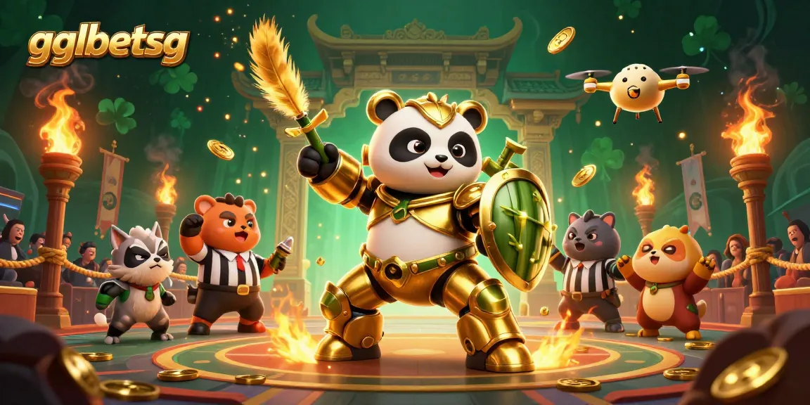 Engage in esports betting action with gglbetsg's dynamic platform featuring colorful characters and exciting elements.