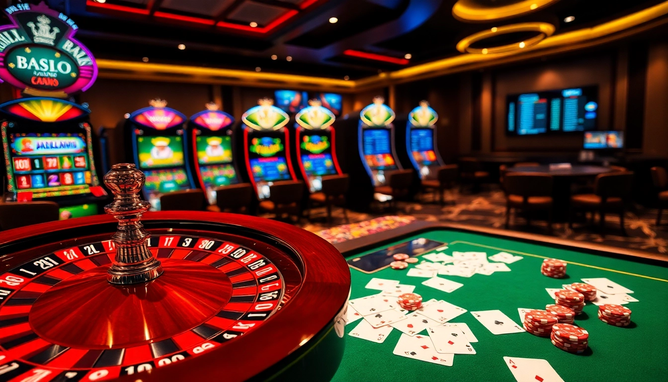 Découvrez des jeux palpitants au casino en ligne avec des actions vibrantes à la roulette et au poker.