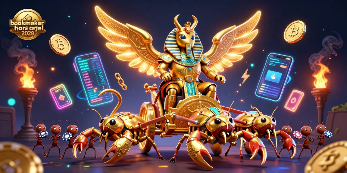 Appréciez le monde des paris avec bookmaker hors arjel 2028 révélant des éléments dynamiques de jeu et de crypto.