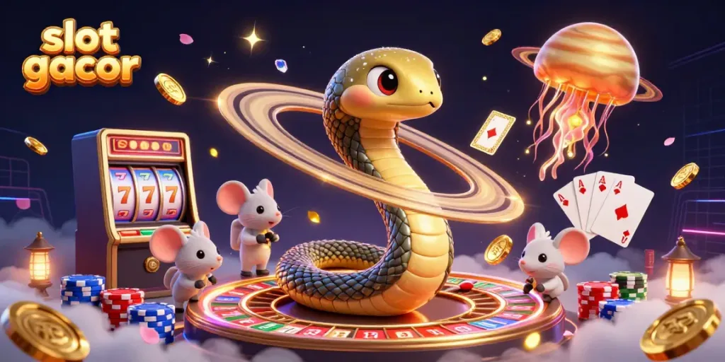 Experience thrilling slot gacor action with vibrant cosmic themes and dynamic gameplay elements.