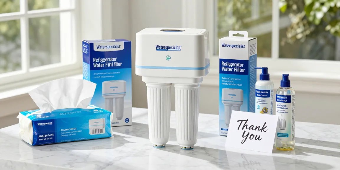 "Waterspecialist ADQ73613401 Refrigerator Water Filter for optimal online shopping and product review on e-commerce platforms."