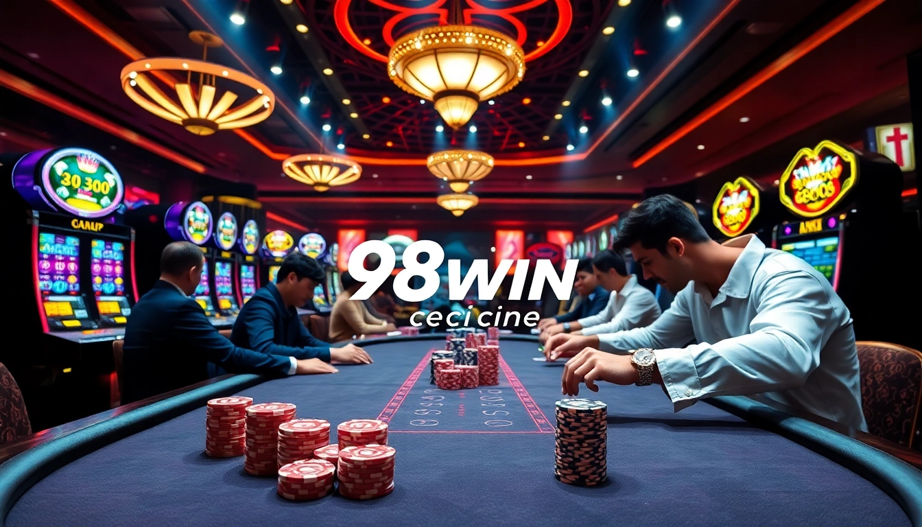 Experience luxury and excitement at 98win com with thrilling poker games and vibrant casino visuals.