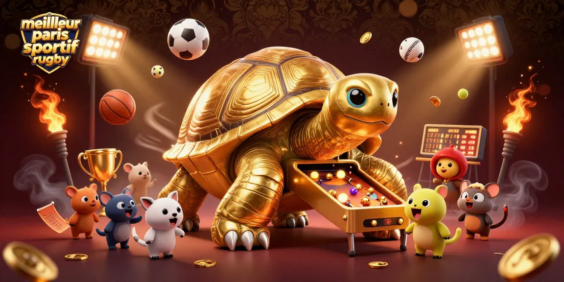 Pariez sur le meilleur site paris sportif rugby avec une illustration captivante des paris et de l'adrénaline.