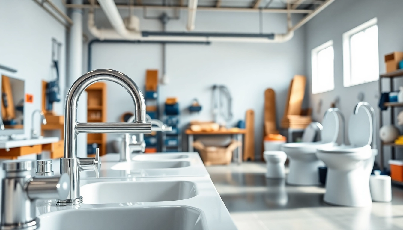 sonni sanitär GmbH zeigt innovative Sanitärlösungen in einem modernen Werkstattumfeld.