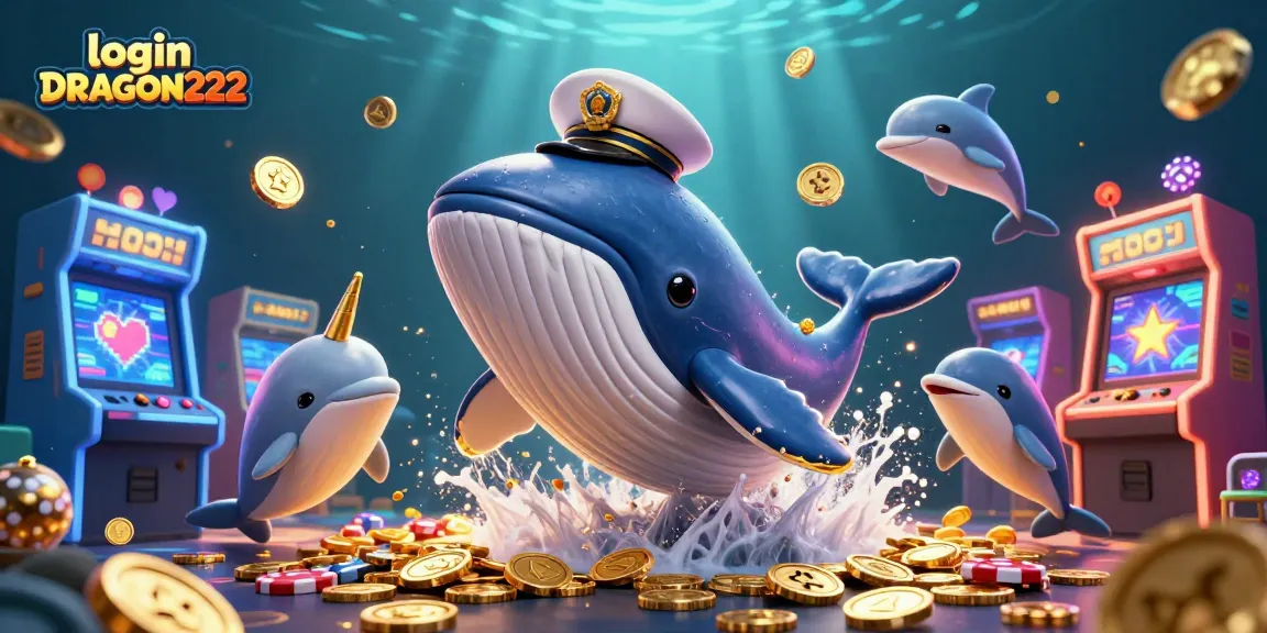 Engage with exciting gaming adventures at login DRAGON222, featuring vibrant cartoon characters in a dynamic casino scene.