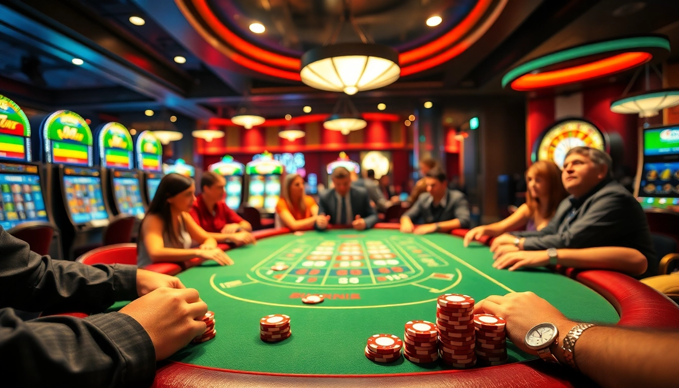 Menangkan Akun Depo 5k di meja poker yang ramai dengan pemain penuh semangat.