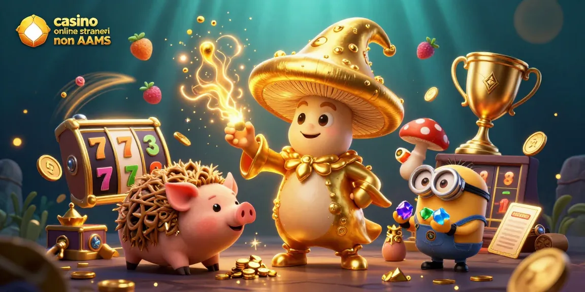 Gioca ai migliori casino online stranieri non AAMS con slot scintillanti e divertimento garantito.