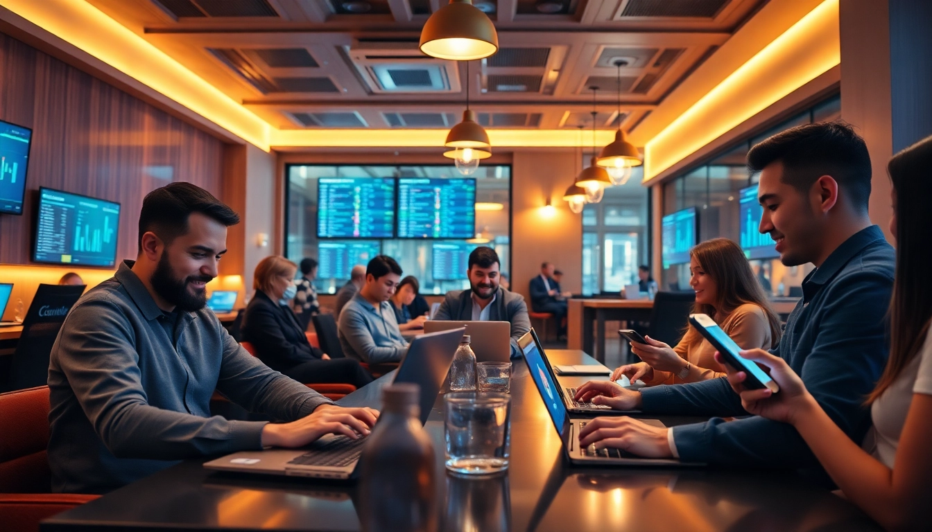 Safe and engaging betting environment showcasing trust and innovation with 슈어맨.