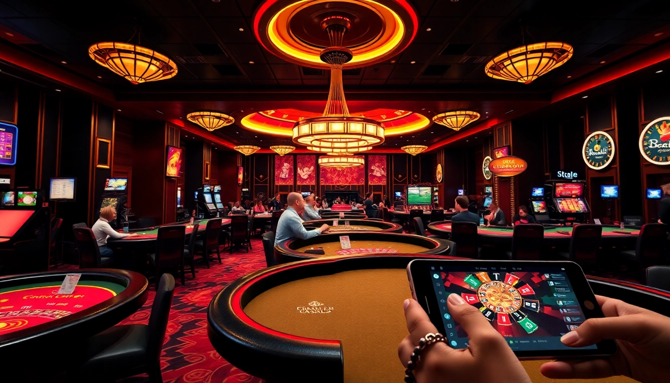 Experience the thrill of 88clb casino gaming with dynamic table scenes and engaging players.