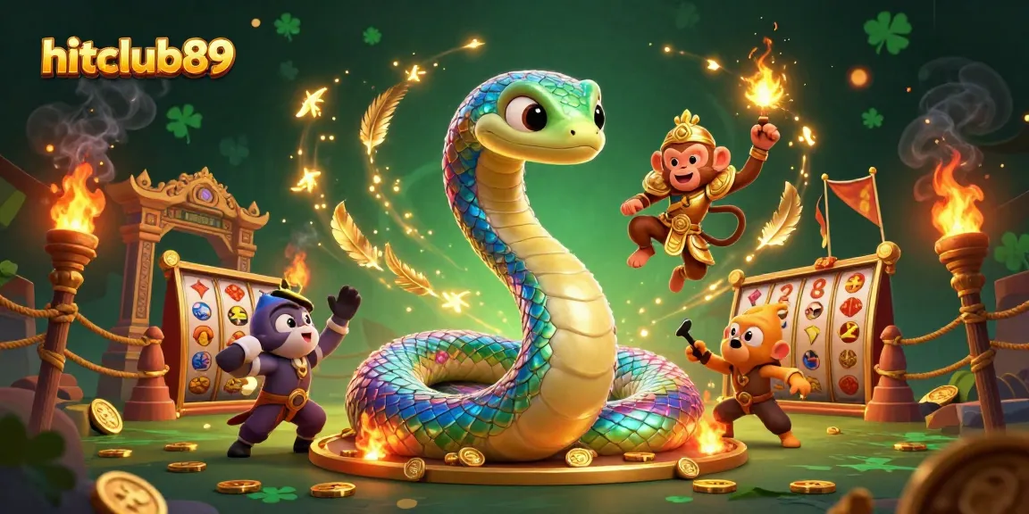 Hitclub89 enhances thrill with colorful casino elements like jackpot slots and dynamic characters.