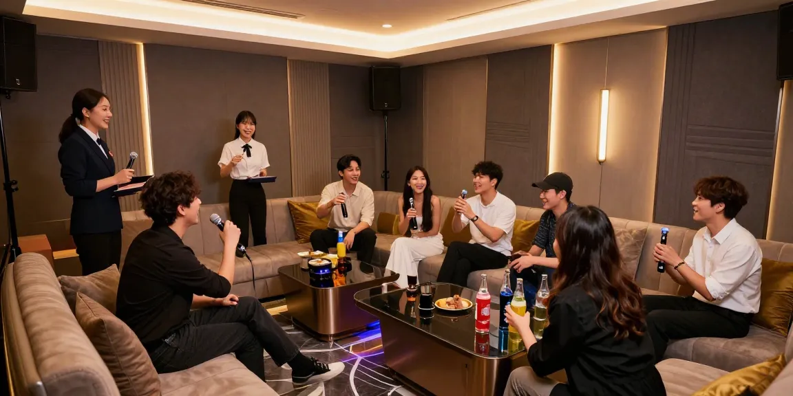 강남 쩜오에서 제공하는 프리미엄 가라오케룸의 고급스러운 내부 장식과 친절한 서비스.의 특별한 경험을 담고 있습니다.