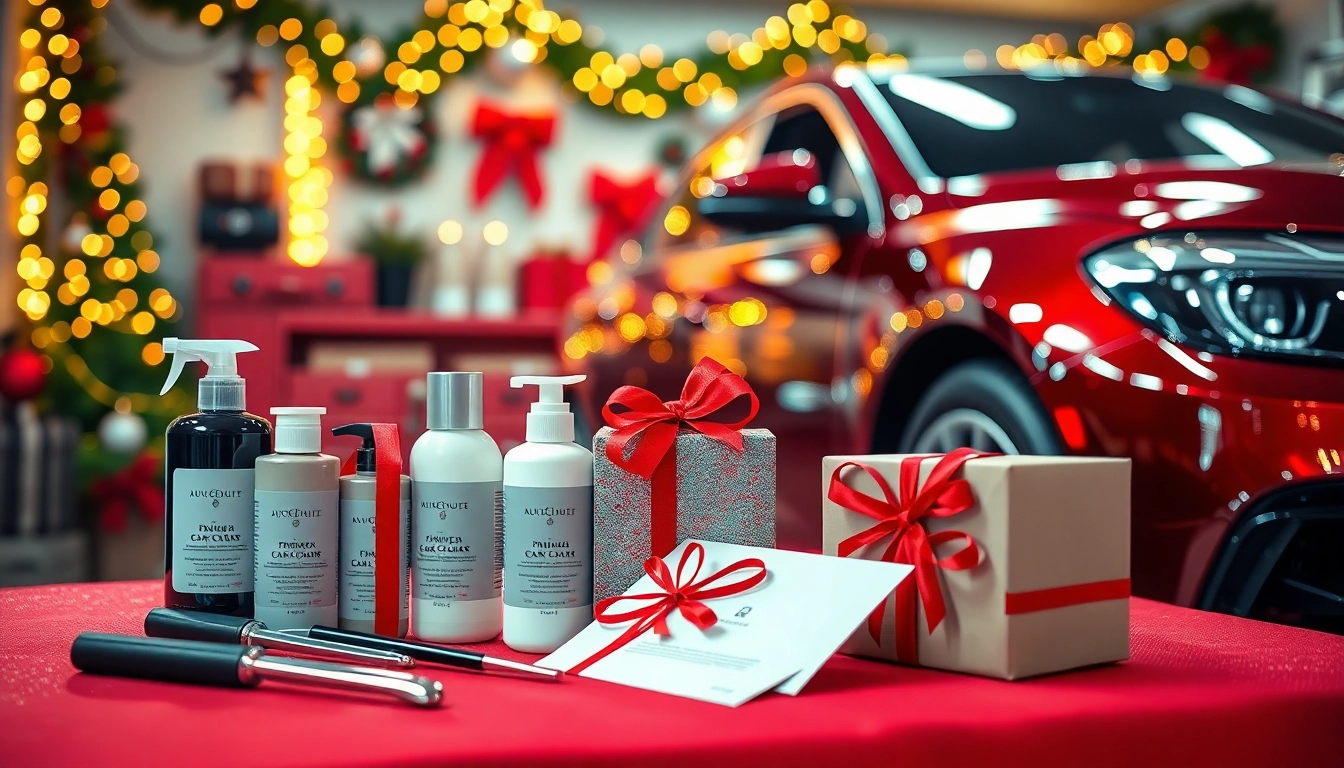 Give the Christmas car detailing gift that beautifies your vehicle with top-quality care.