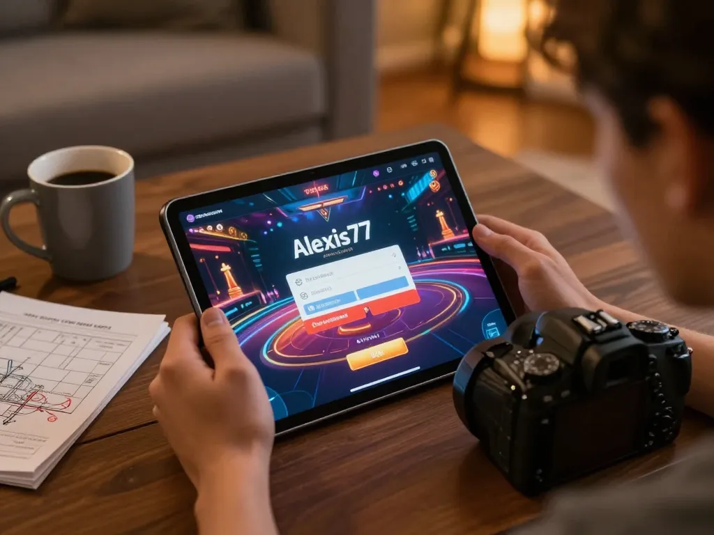 Access your alexis77 login while enjoying a cozy home gaming atmosphere.