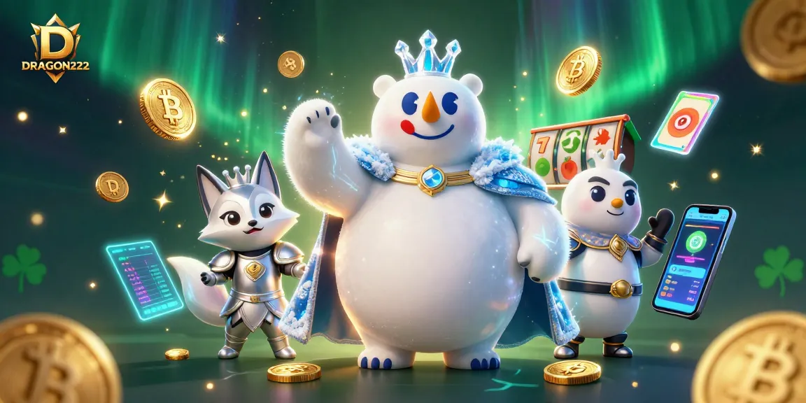 Engage with DRAGON222 for an exciting online slot gaming adventure filled with vibrant symbols and characters.