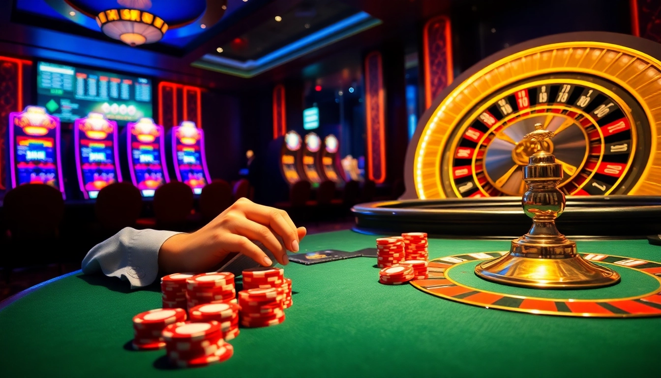 Experience the excitement of XX88 with vibrant casino tables and thrilling gameplay.