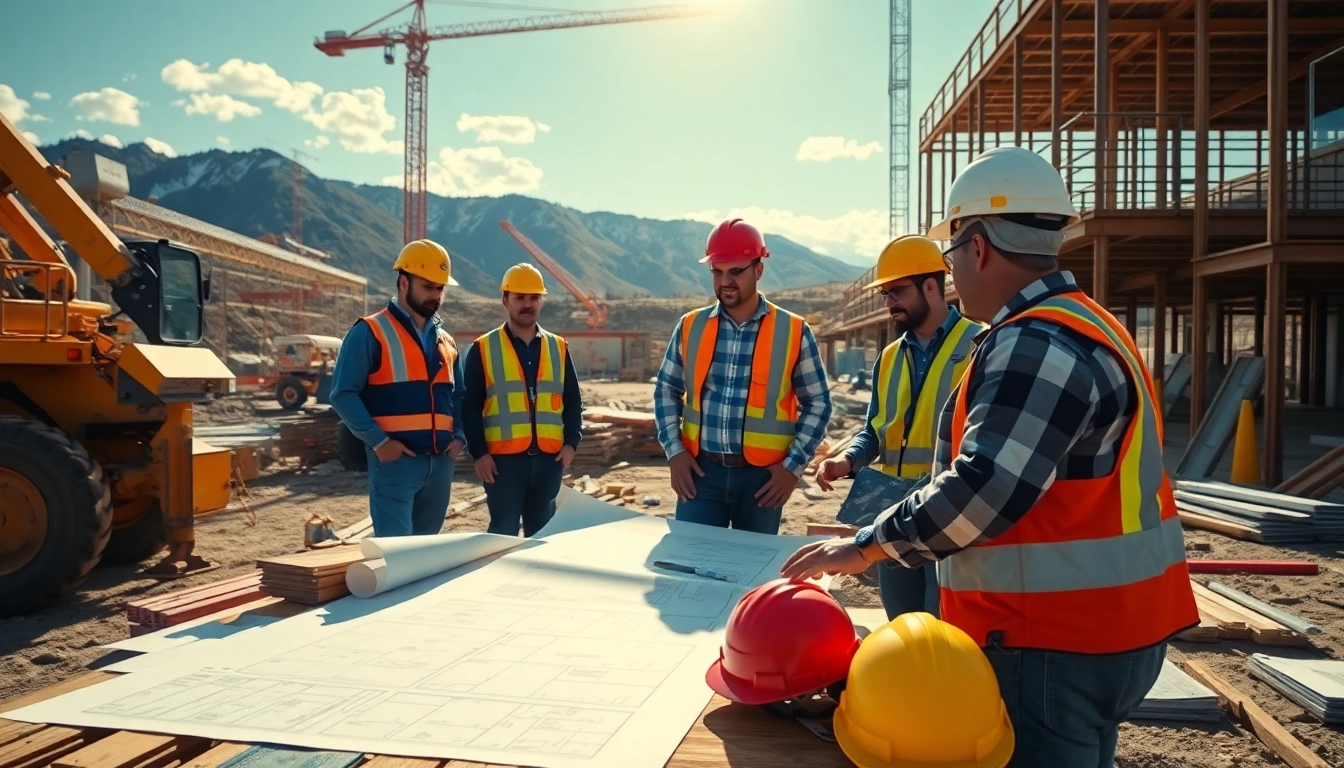Discover the latest colorado construction news at a busy Colorado construction site.