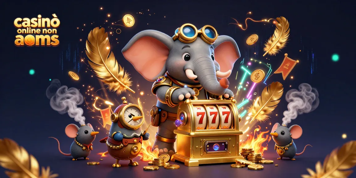 Scopri vincite entusiasmanti presso casinò online non aams con personaggi steampunk e ricchi elementi di casinò.