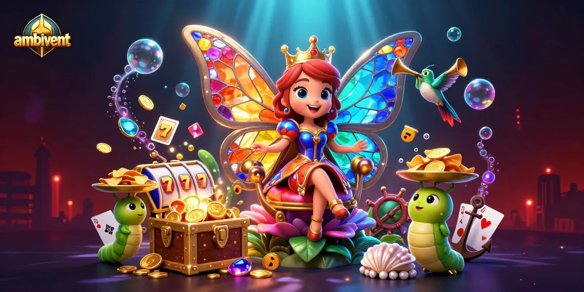 Play Bonus Buy slots powerfully with ambivent's colorful scene filled with treasures and dynamic gameplay.
