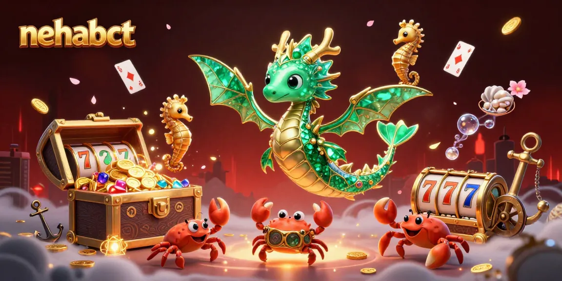Menangkan jackpot di nehabct bersama naga laut berharga dan harta karun