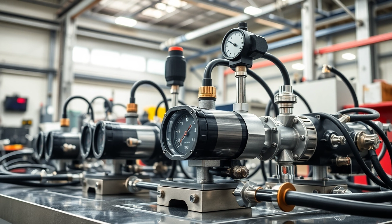Explore fluid power systems with advanced hydraulic equipment in a professional setup.