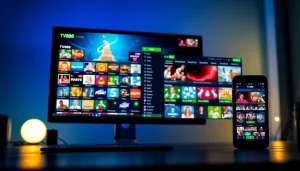 TV88 online gaming platform interface with vibrant game icons and user-friendly design.