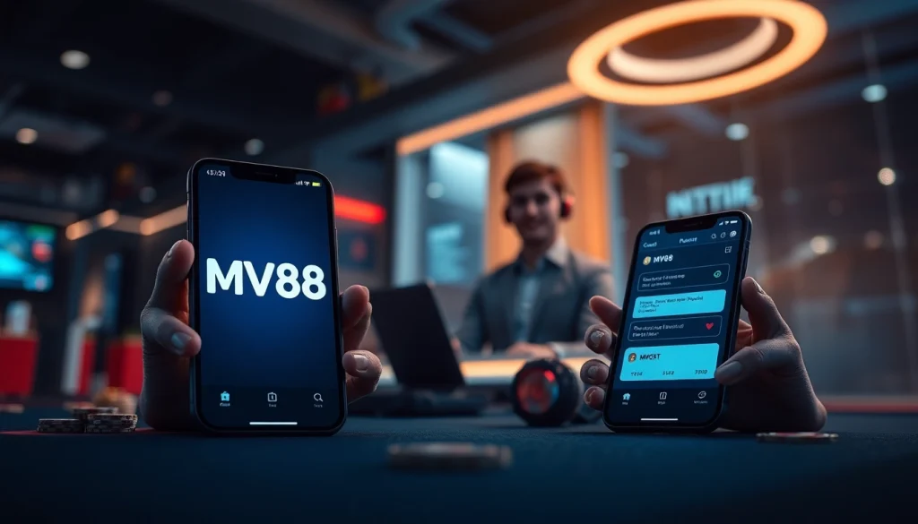 MV88 online gambling platform interface showcasing USDT transactions and customer support.
