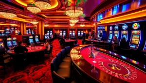 Experience the thrill of Rio with vibrant casino gaming, roulette, and poker action.