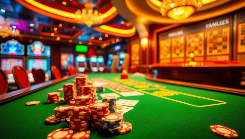 Experience thrilling games at https://marvelbet.site/ with vibrant casino elements like poker chips and roulette.